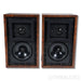 Falcon Acoustics LS3/5A Gold Badge Bookshelf Speakers; Burr Walnut