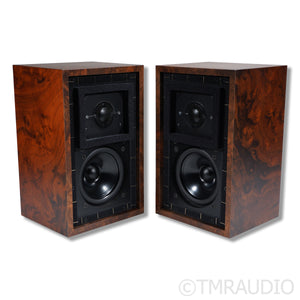 Falcon Acoustics LS3/5A Gold Badge Bookshelf Speakers; Burr Walnut
