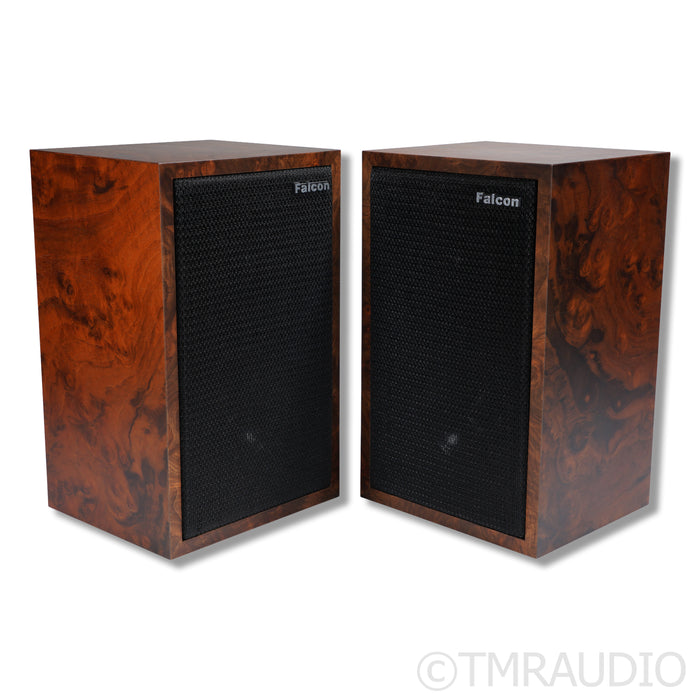 Falcon Acoustics LS3/5A Gold Badge Bookshelf Speakers; Burr Walnut