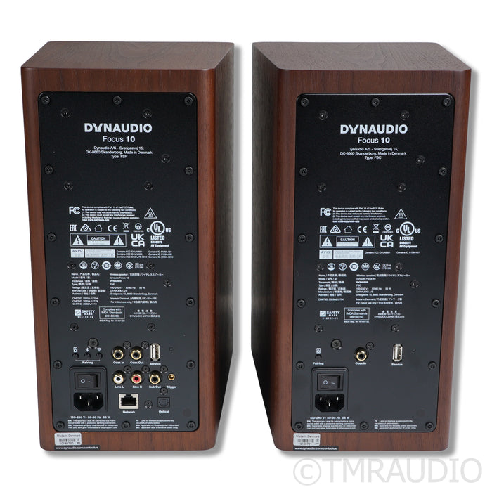 Dynaudio Focus 10 Active Bookshelf Speakers