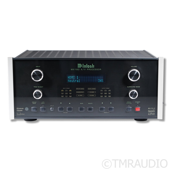 McIntosh MX160 11.2-Channel Processor; DAC; MM Phono