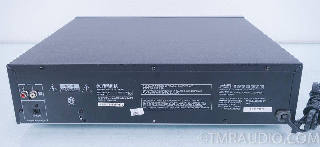 Yamaha CDC-585 5 Disc CD Changer / Player