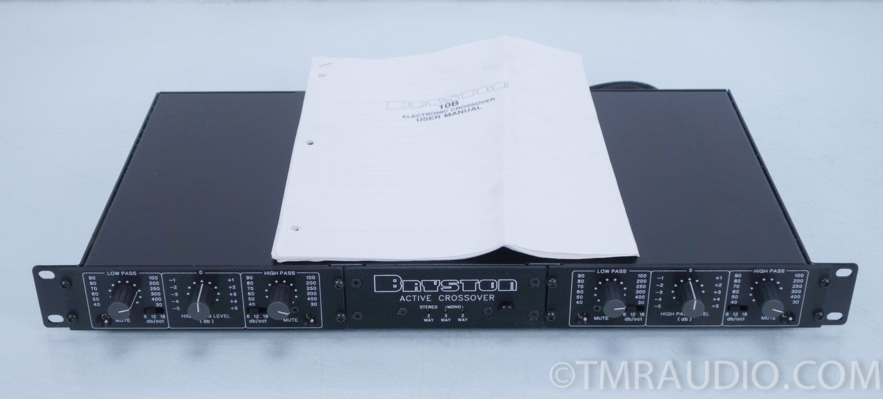 Bryston 10B SUB RBX Electronic Subwoofer Crossover in Factory Box