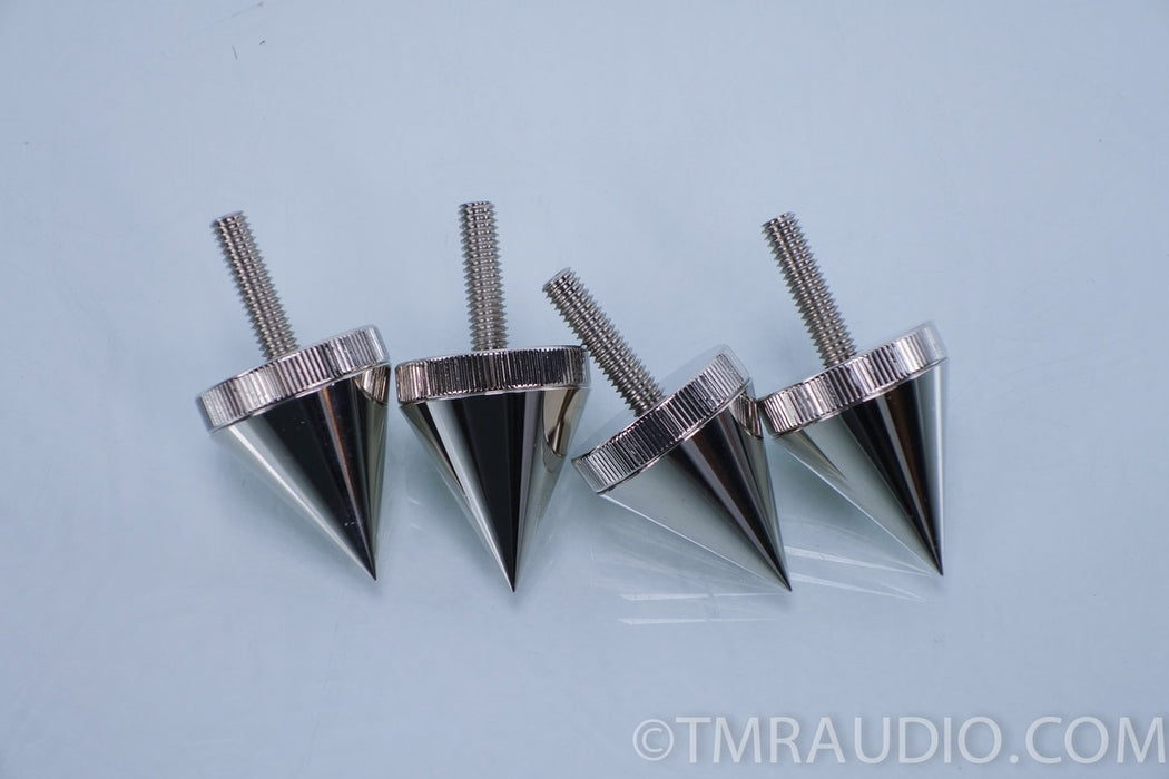 Silver Floor / Carpet Spikes x 4