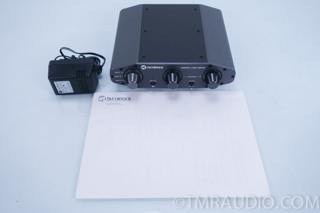 McCormack Micro Line Drive Preamplifier / Stereo Preamp in Factory Box