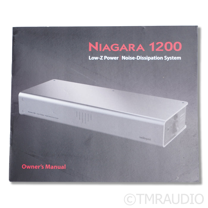 AudioQuest Niagara 1200 Power Conditioner