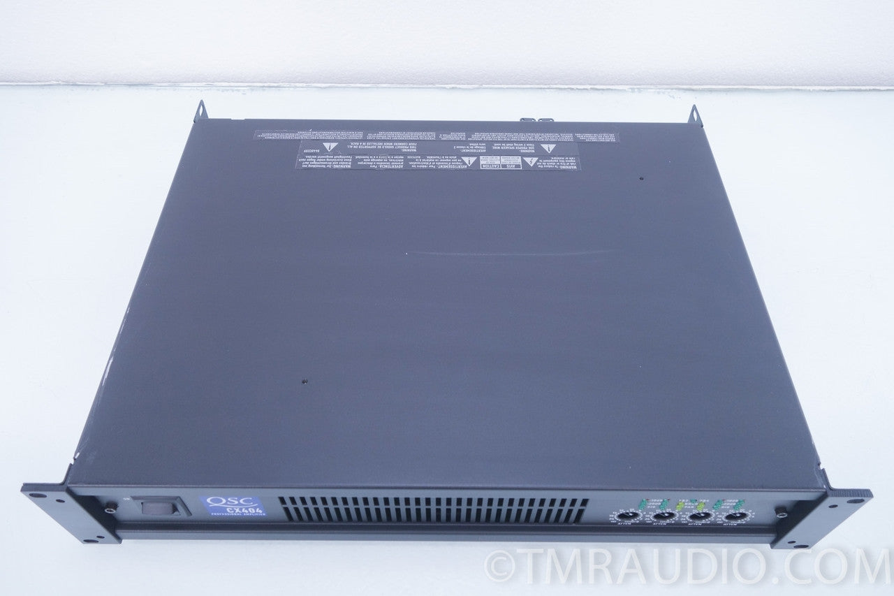 QSC CX404 4 Channel Power Amplifier — The Music Room