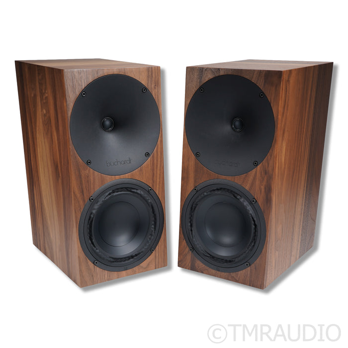 Buchardt Audio Anniversary 10 Active Bookshelf Speakers; American Walnut