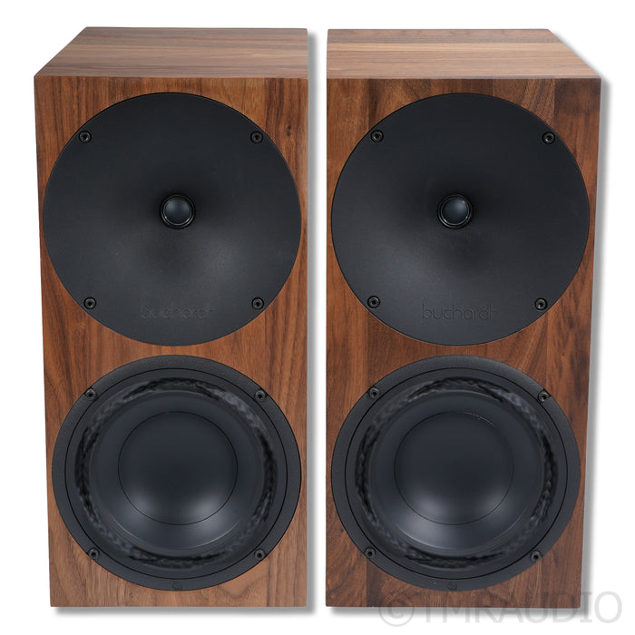 Buchardt Audio Anniversary 10 Active Bookshelf Speakers; American Walnut