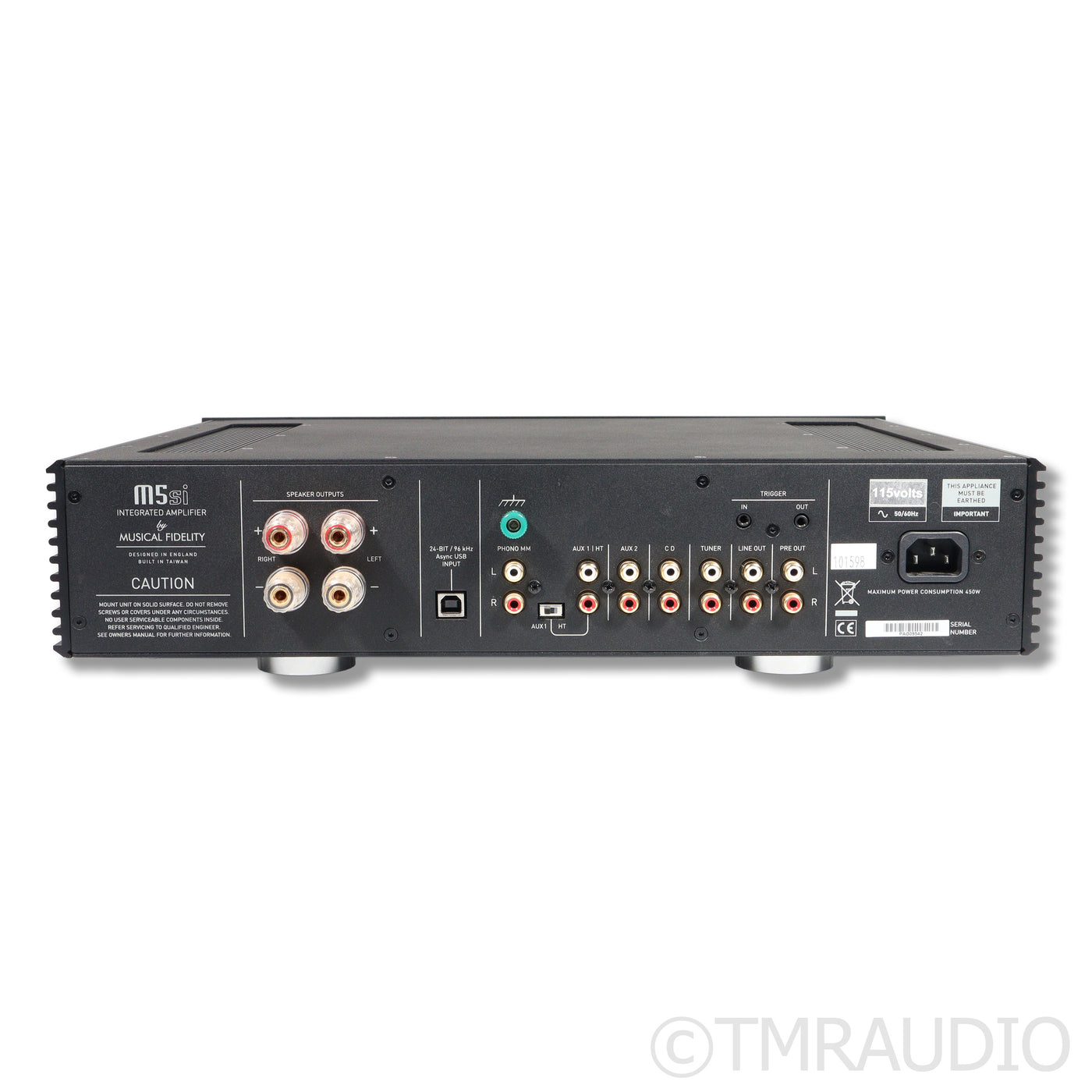 Musical Fidelity M5si Integrated Amplifier; MM Phono — The Music Room
