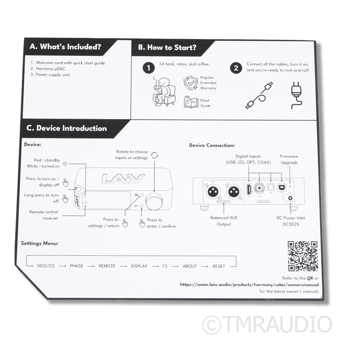 Laiv Audio  Harmony uDAC D/A Converter
