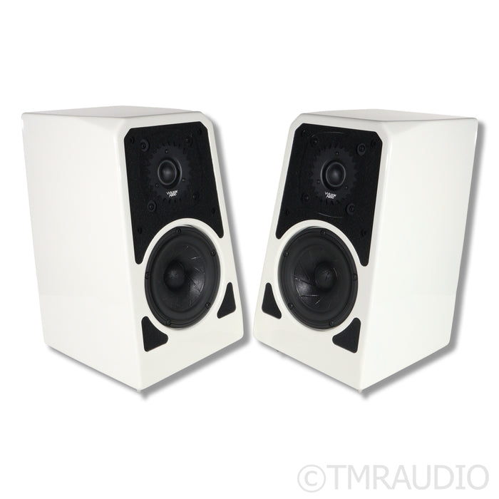 Wilson Audio TuneTot Bookshelf Speakers; ISO Bases; Ivory Finish