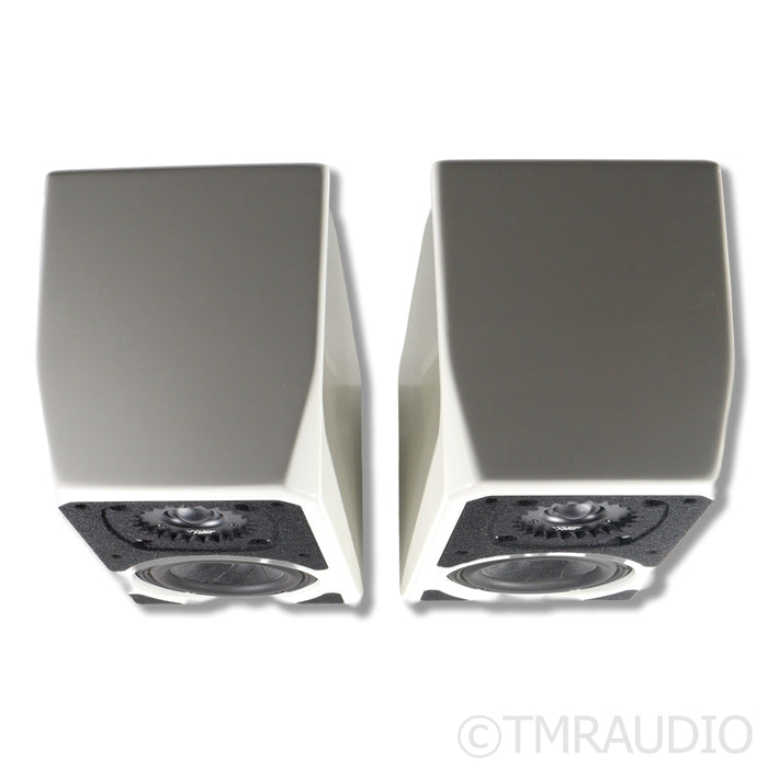 Wilson Audio TuneTot Bookshelf Speakers; ISO Bases; Ivory Finish