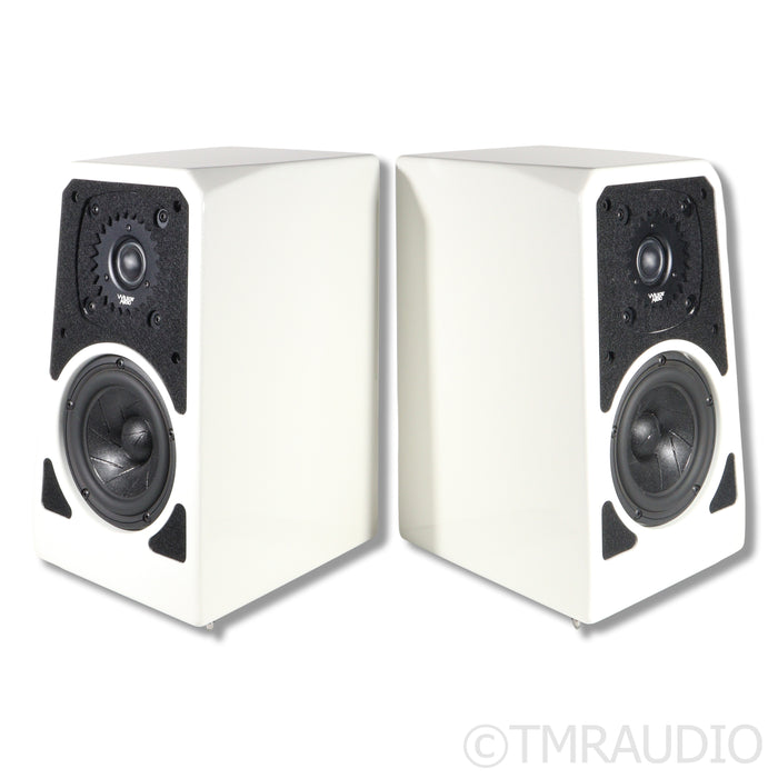 Wilson Audio TuneTot Bookshelf Speakers; ISO Bases; Ivory Finish