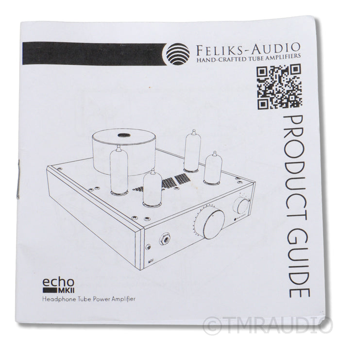 Feliks Audio Echo MKII Tube Headphone Amplifier