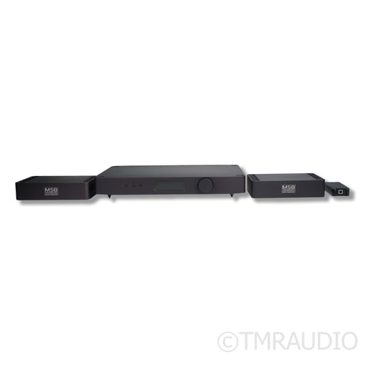 MSB Technology Discrete DAC; Dual Power Supplies; Upgrade Modules