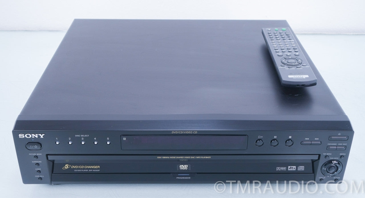 SONY DVP-NC655P - 5 Disc DVD / CD Player Changer