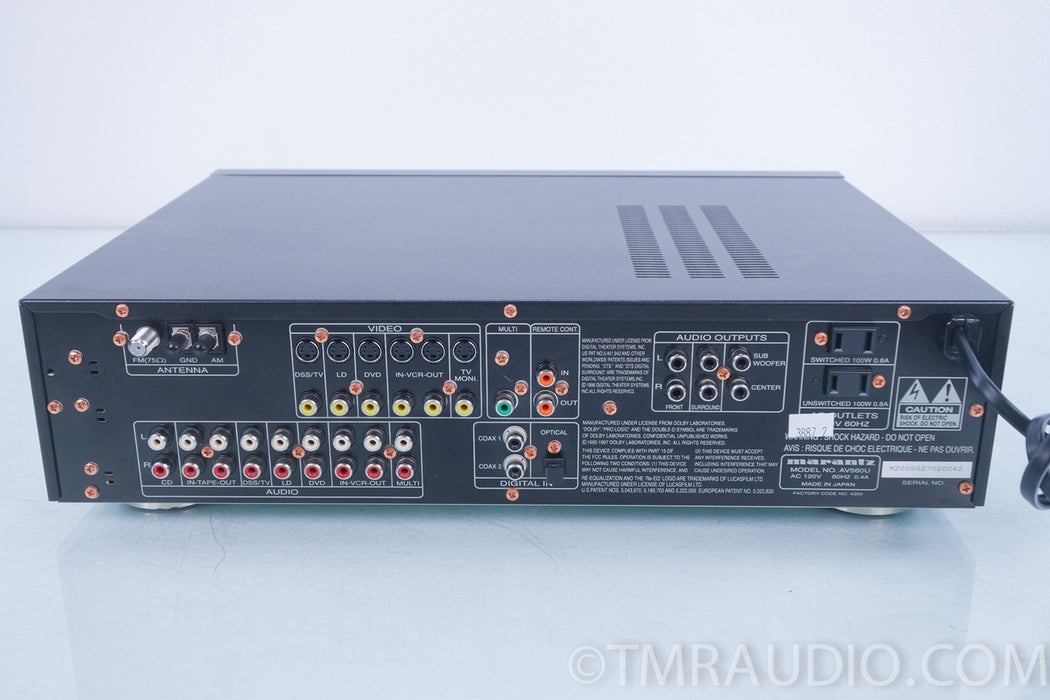 Marantz AV560 AV 560 5.1 Home Theater Stereo Preamplifier /Tuner / Preamp