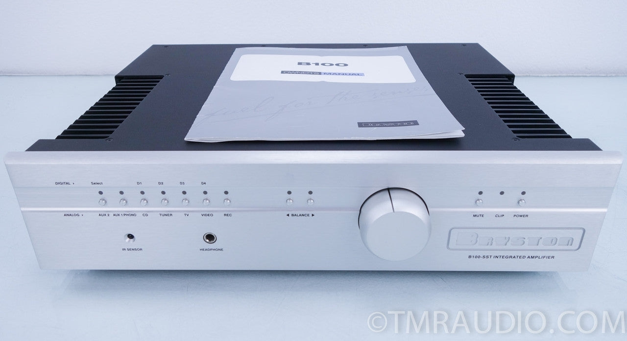 Bryston B100-SST Integrated Amplifier in Factory Box No Remote