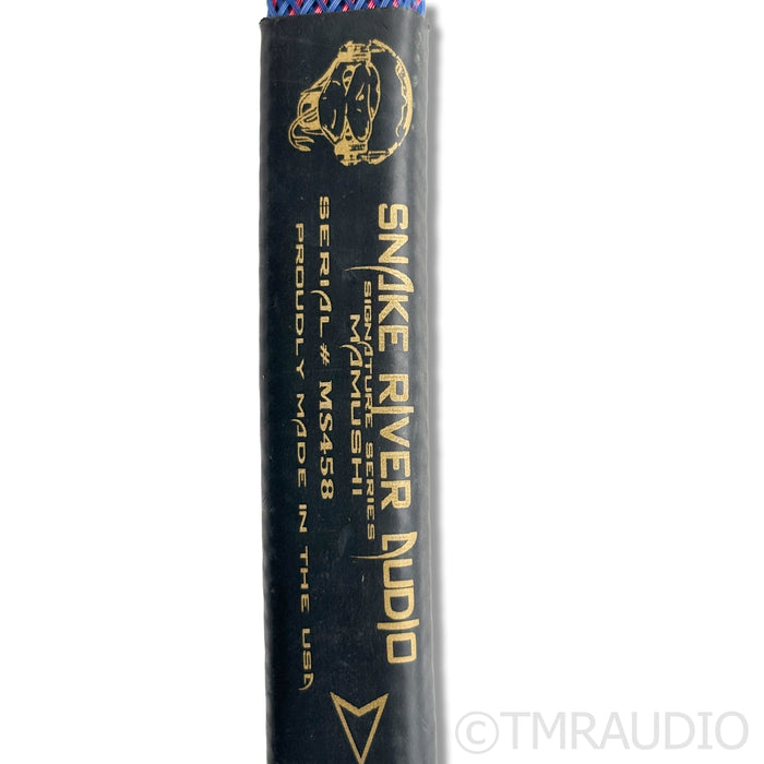 Snake River Audio Signature Series Mamushi RCA Cables; 1.25m
