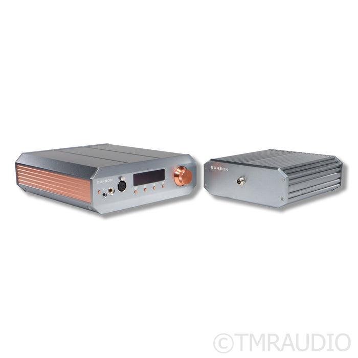 Burson Audio Soloist Voyager Max Headphone Amplifier; Burson Fusion Core GaN PSU