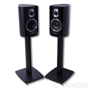 Sonus Faber Sonetto II Gen 1 Bookshelf Speakers; Stands