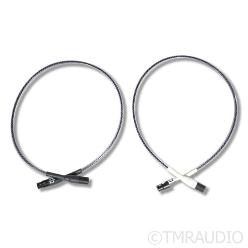 Analysis Plus Solo Crystal Oval XLR Cables; 1m