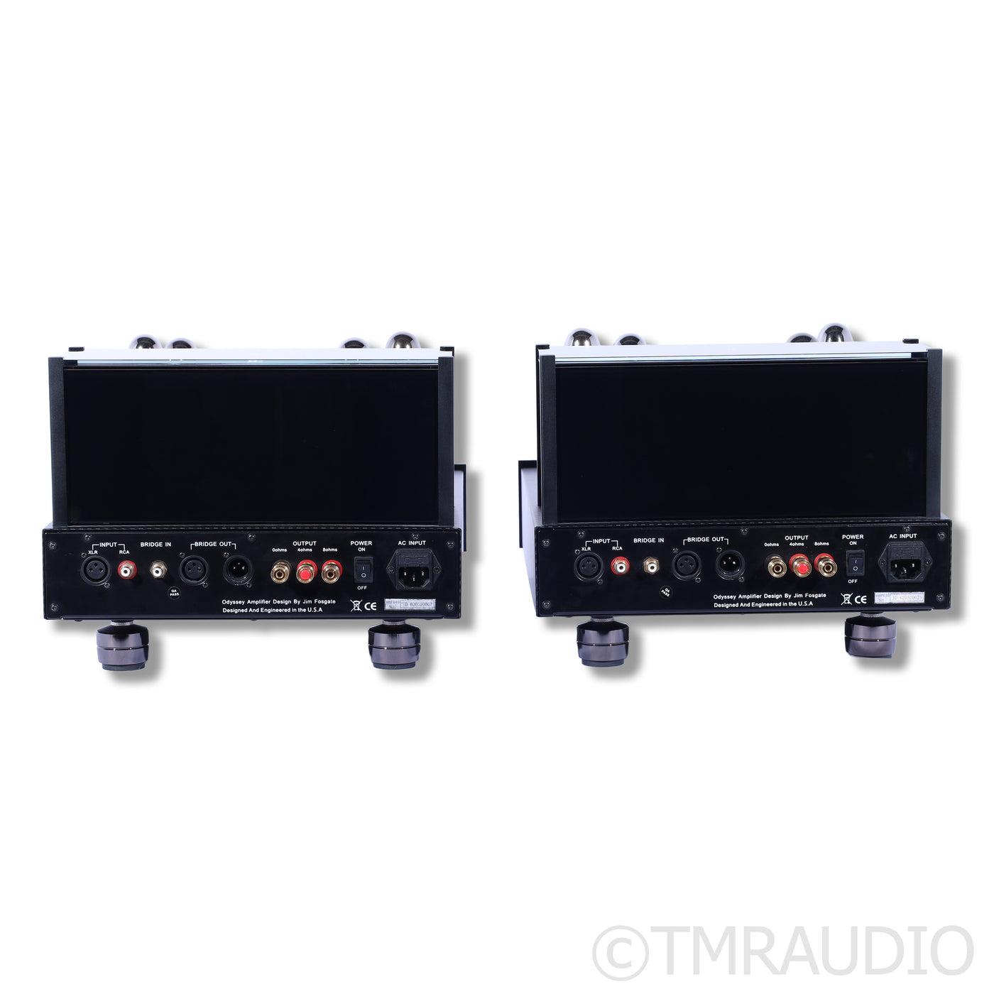Black Ice Audio Fusion F100 Tube Monoblock Power Amplifiers; Gaia III ...