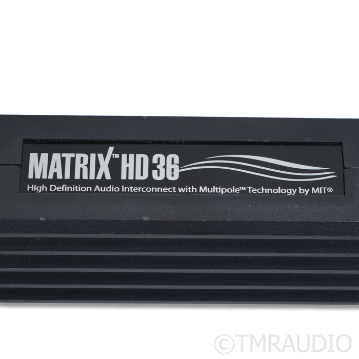 MIT Matrix HD 36 XLR Cables; 3m