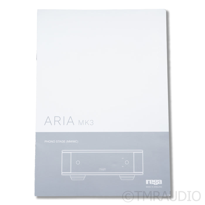 Rega Aria MK3 MM/MC Phono Preamplifier