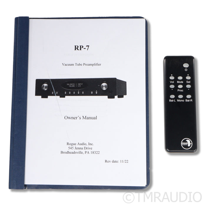 Rogue Audio RP-7 v1 Tube Preamplifier