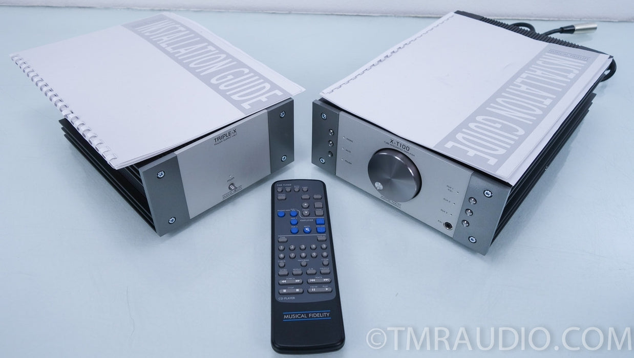 Musical Fidelity X-T100 Hybrid Tube Integrated Amplifier in Factory Box