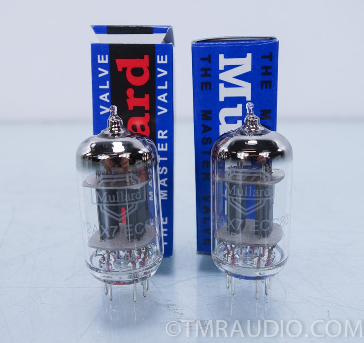 Matched Pair of Mullard reissue 12ax7 Vacuum Tubes
