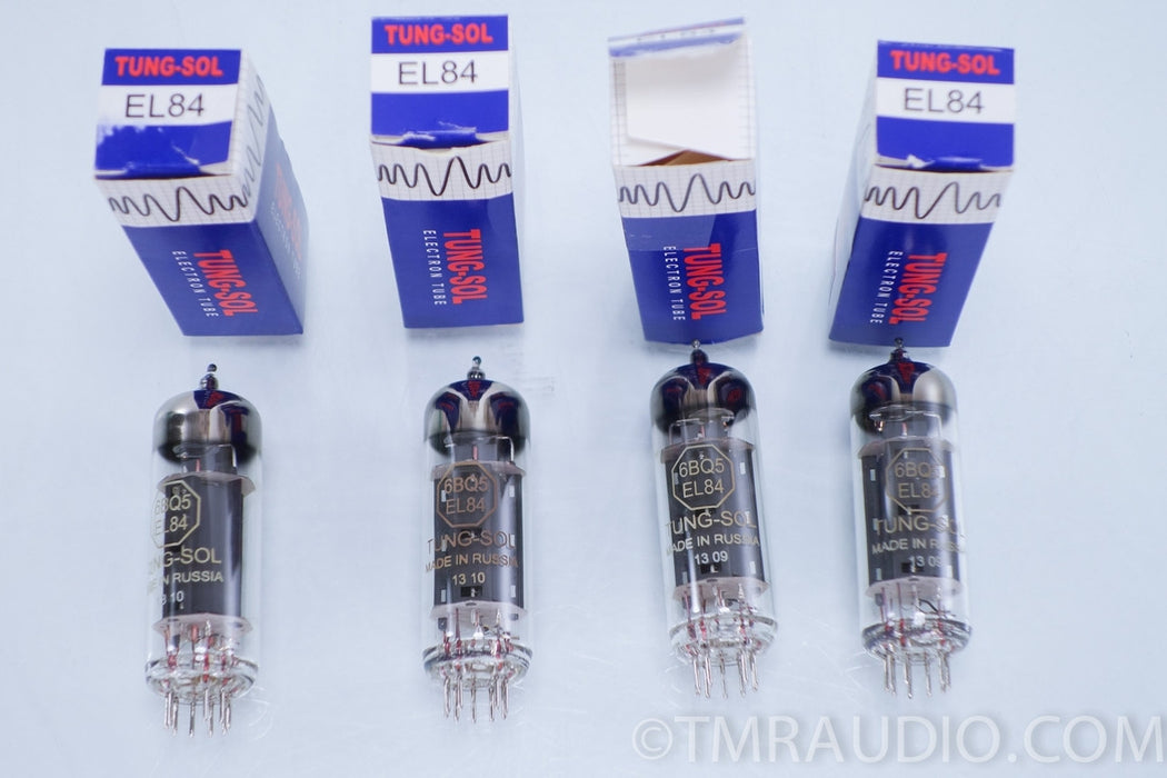 Matched Quad of Tung-Sol EL84 Vacuum Tubes