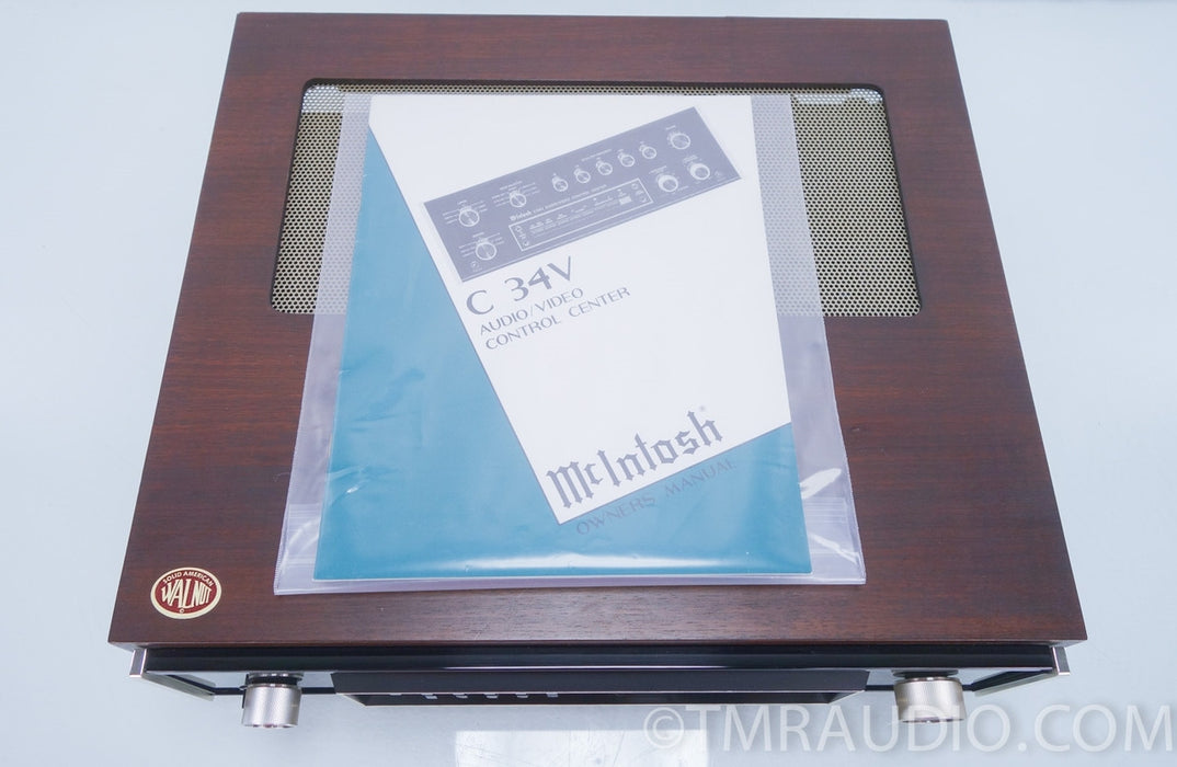 McIntosh MR500 Digital FM Tuner in Walnut Case