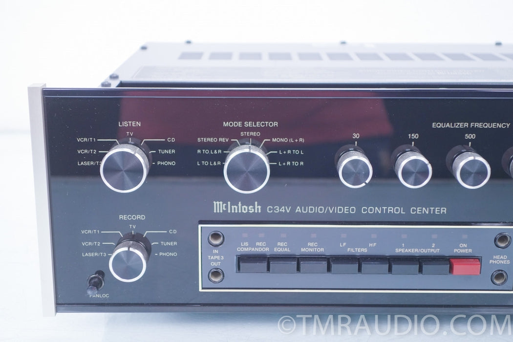 McIntosh C34V A/V Preamplifier / Preamp in Factory Box