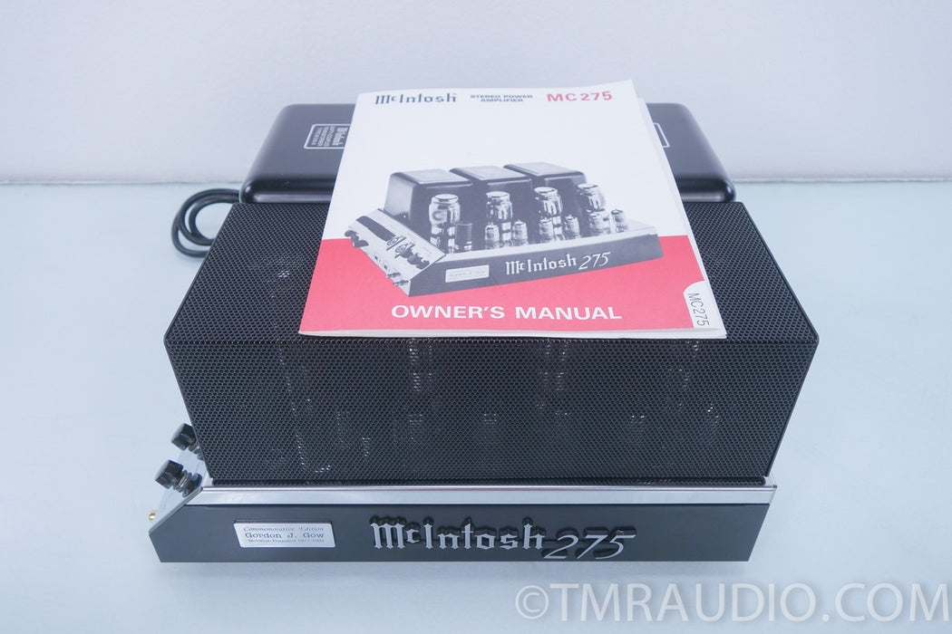 McIntosh MC275 Tube Amplifier Gordon Gow Edition