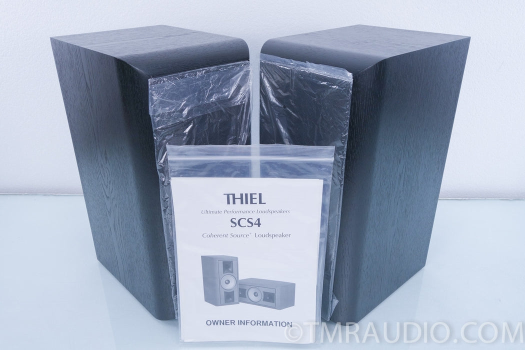 Thiel SCS4 Bookshelf Speakers in Factory Boxes