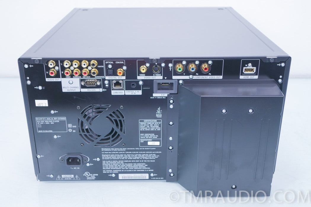 Sony BDP-CX7000ES 400-Disc CD / Blu-Ray Player / Changer
