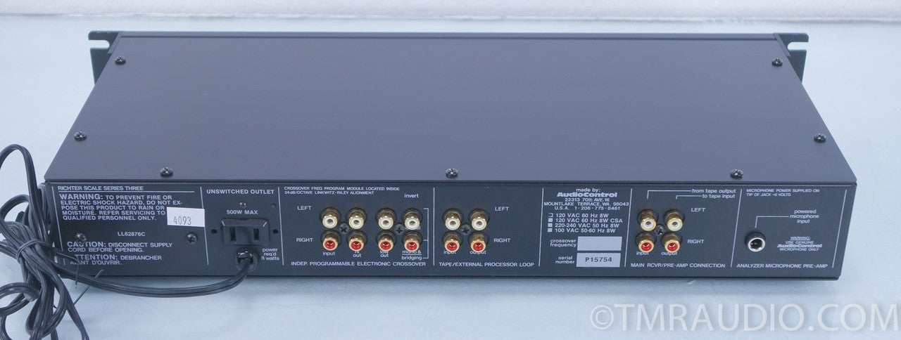 Audio Control The Richter Scale Series 3 Crossover / Equalizer