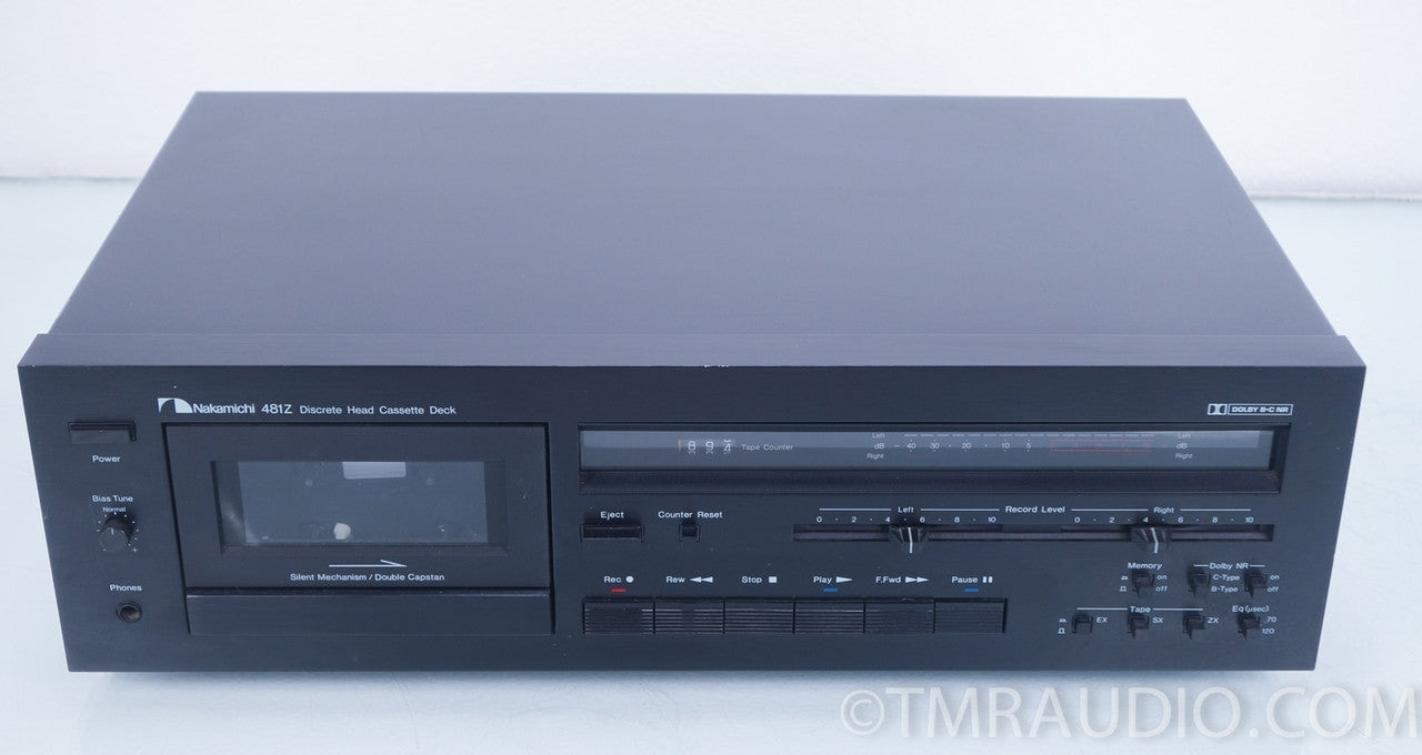 Nakamichi 481Z Stereo Cassette Deck / Tape Recorder