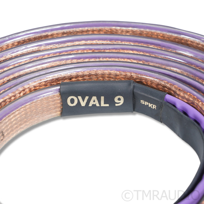 Analysis Plus Oval 9 Speaker Cables; 3.5m