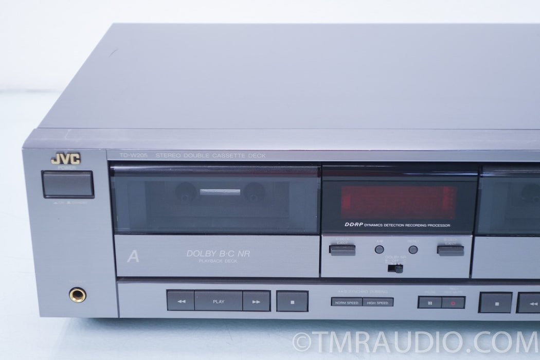JVC TD-W205 Stereo Cassette Deck / Tape Recorder