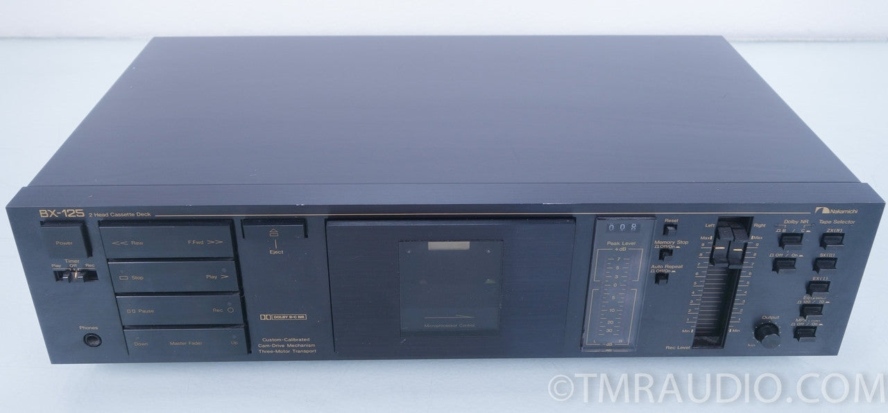 Nakamichi BX-125 Stereo Cassette Deck / Tape Recorder