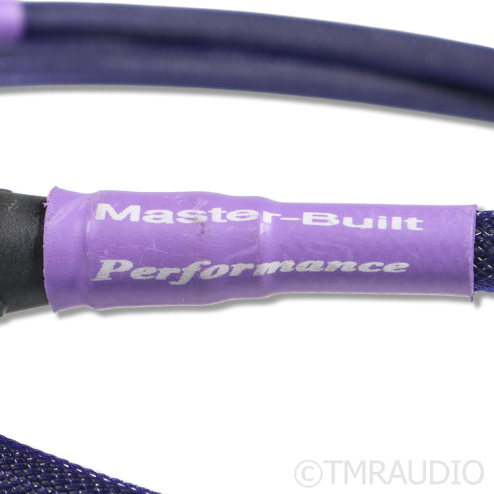 Master Built Audio Purple Line XLR Cables; 1.5m