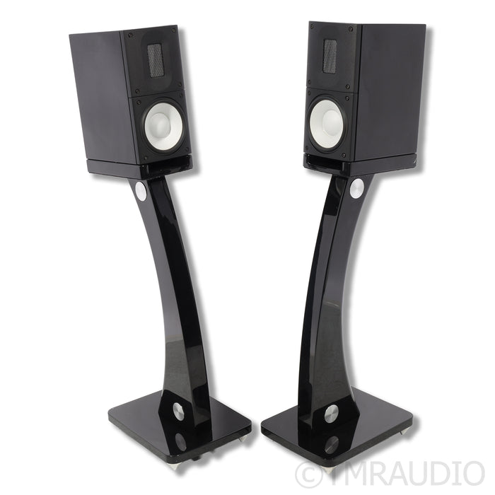 Raidho Acoustics X-1 Bookshelf Speakers; Stands