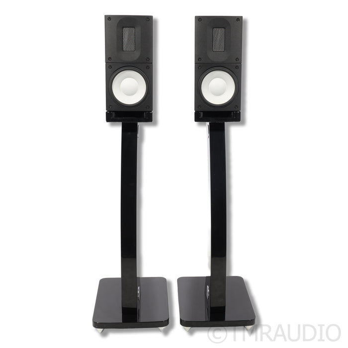 Raidho Acoustics X-1 Bookshelf Speakers; Stands