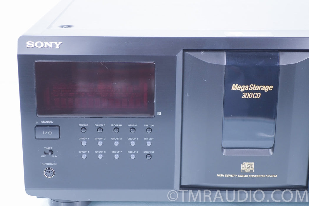 SONY CDP-CX355 300 Compact Disc MEGASTORAGE CD Player Changer Jukebox