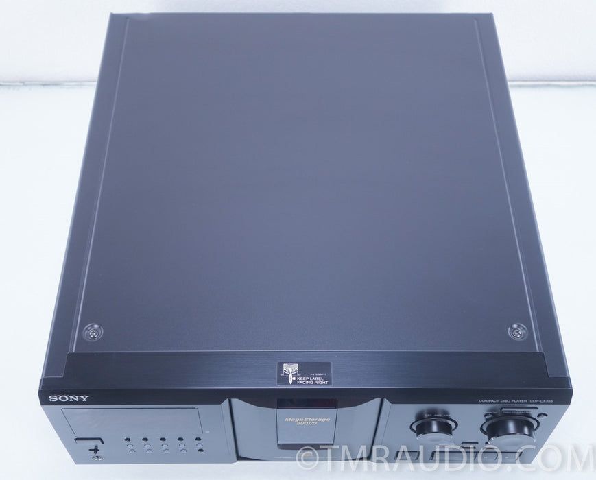SONY CDP-CX355 300 Compact Disc MEGASTORAGE CD Player Changer Jukebox