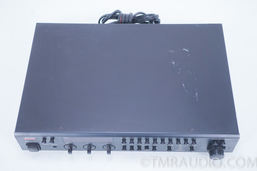 Adcom GTP-500 ii Preamplifier / Tuner AS-IS (one channel out)